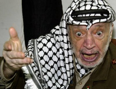Yasser Arafat, not yet dead. “ - Yasser-Arafat