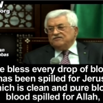 Abbas incites further by honoring those killed trying to kill Jews. - PMW screenshot